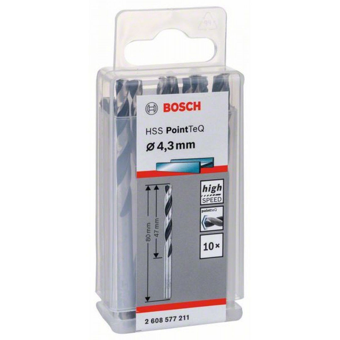 Bosch 2608577211 pointteq fémfúró 4,3mm termék fő termékképe