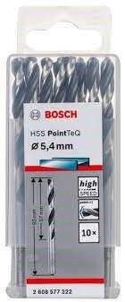 Bosch 2608577222 pointteq fémfúró 5,4mm termék fő termékképe