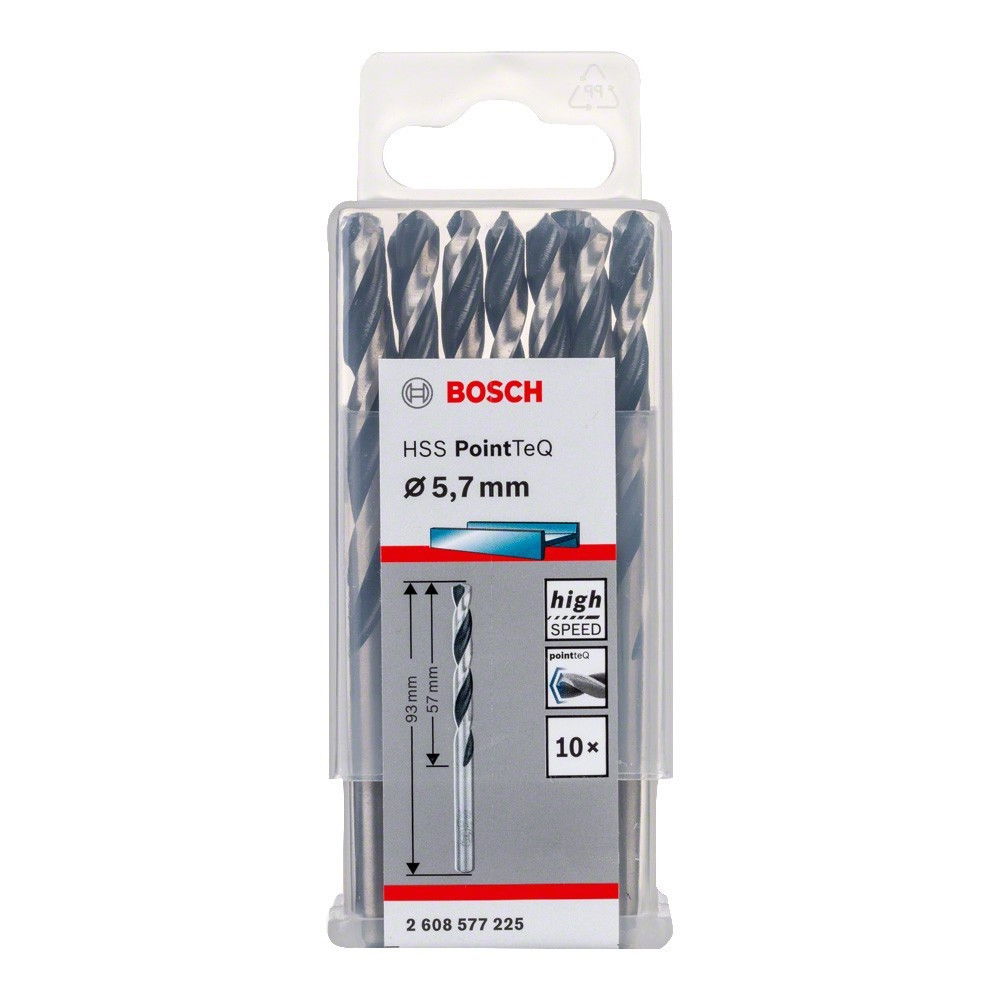Bosch 2608577225 pointteq fémfúró 5,7mm termék fő termékképe