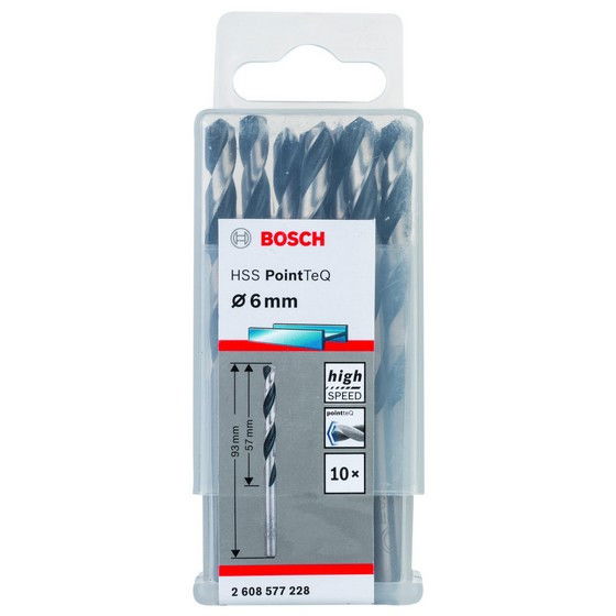 Bosch 2608577228 pointteq fémfúró 6mm termék fő termékképe