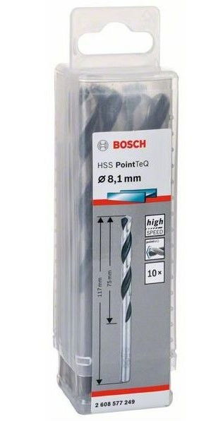 Bosch 2608577249 pointteq fémfúró 8,1mm termék fő termékképe