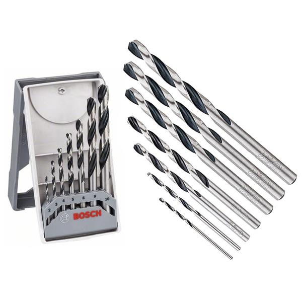 Bosch 2608577347 pointteq fémfúró készlet 7db 2/3/4/5/6/10 mm termék fő termékképe