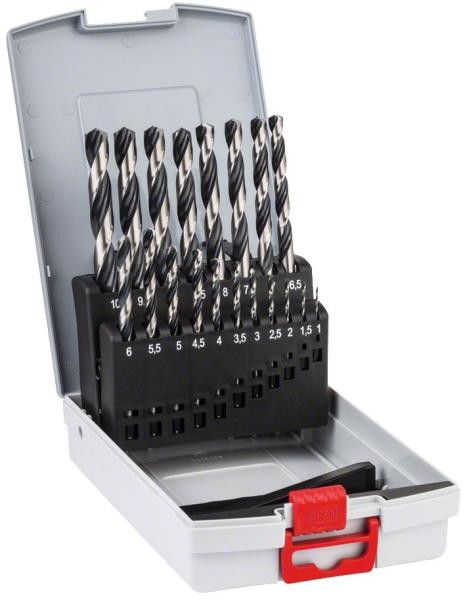 Bosch 2608577351 pointteq fémfúró készlet 19db 1-10mm termék fő termékképe