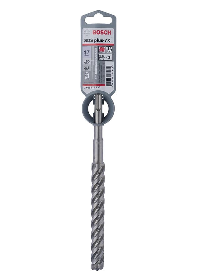 Bosch 2608579136 SDS plus-7X fúrószár 17x150mm termék fő termékképe