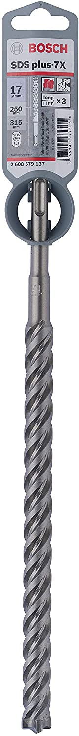 Bosch 2608579137 SDS plus-7X fúrószár 17x250mm termék fő termékképe