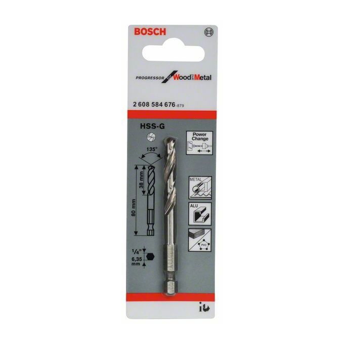 Bosch 2608584676  központosító fúrószár 7,15x80mm termék fő termékképe