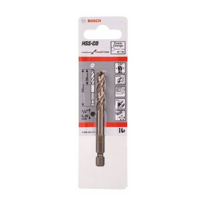 Bosch 2608584677  központosító fúrószár 7,15x80mm termék fő termékképe