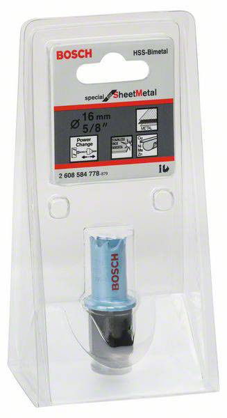 Bosch 2608584778 Special for Sheet Metal körkivágó 16mm termék fő termékképe