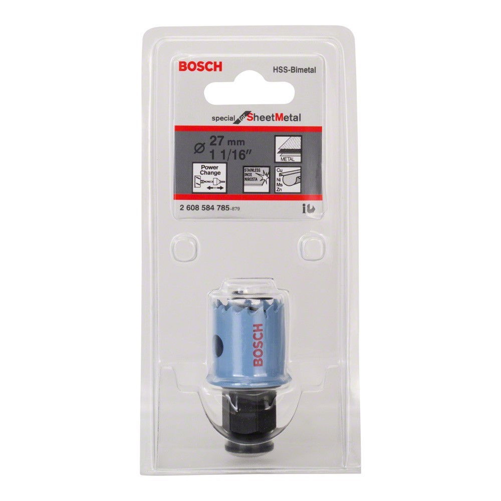 Bosch 2608584785 Special for Sheet Metal körkivágó 27mm termék fő termékképe