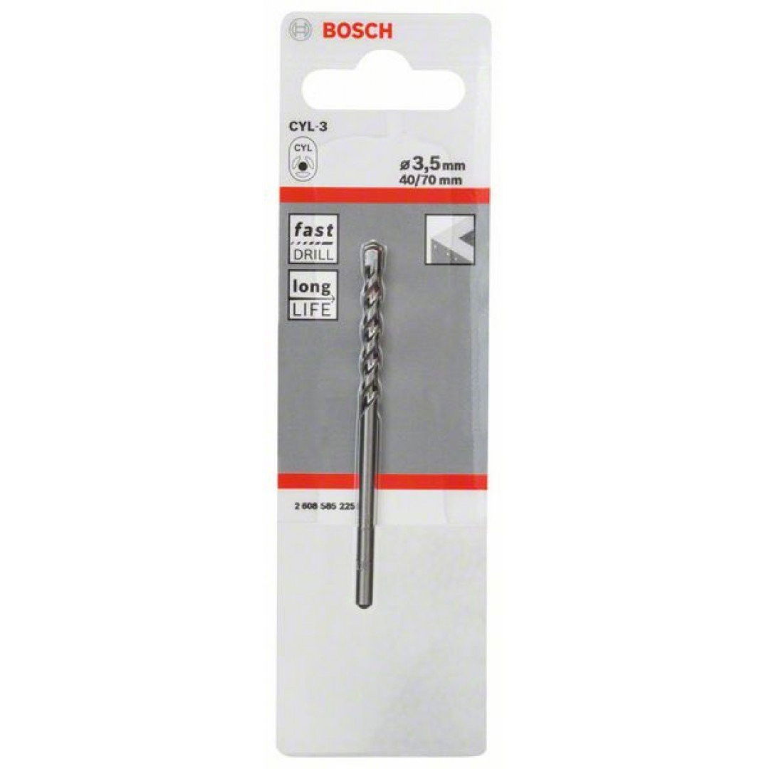 Bosch 2608585225 CYL-3 betonfúró hengeres szárral 3,5x40mm termék fő termékképe