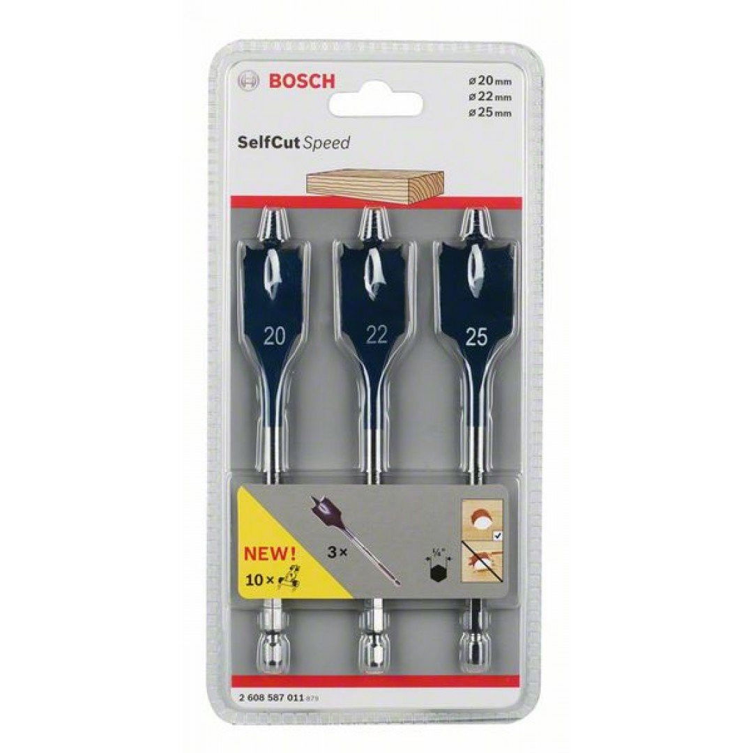 Bosch 2608587011 SelfCut Speed lapos fafúró készlet 20-25mm termék fő termékképe