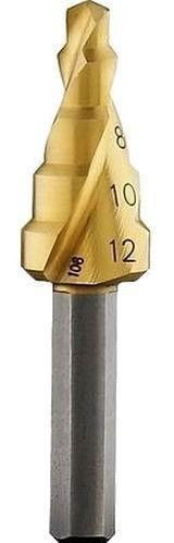 Bosch 2608587429 HSS-TIN Lépcsős fúró háromlapú szárral  5 lépcsővel 4-12mm termék fő termékképe