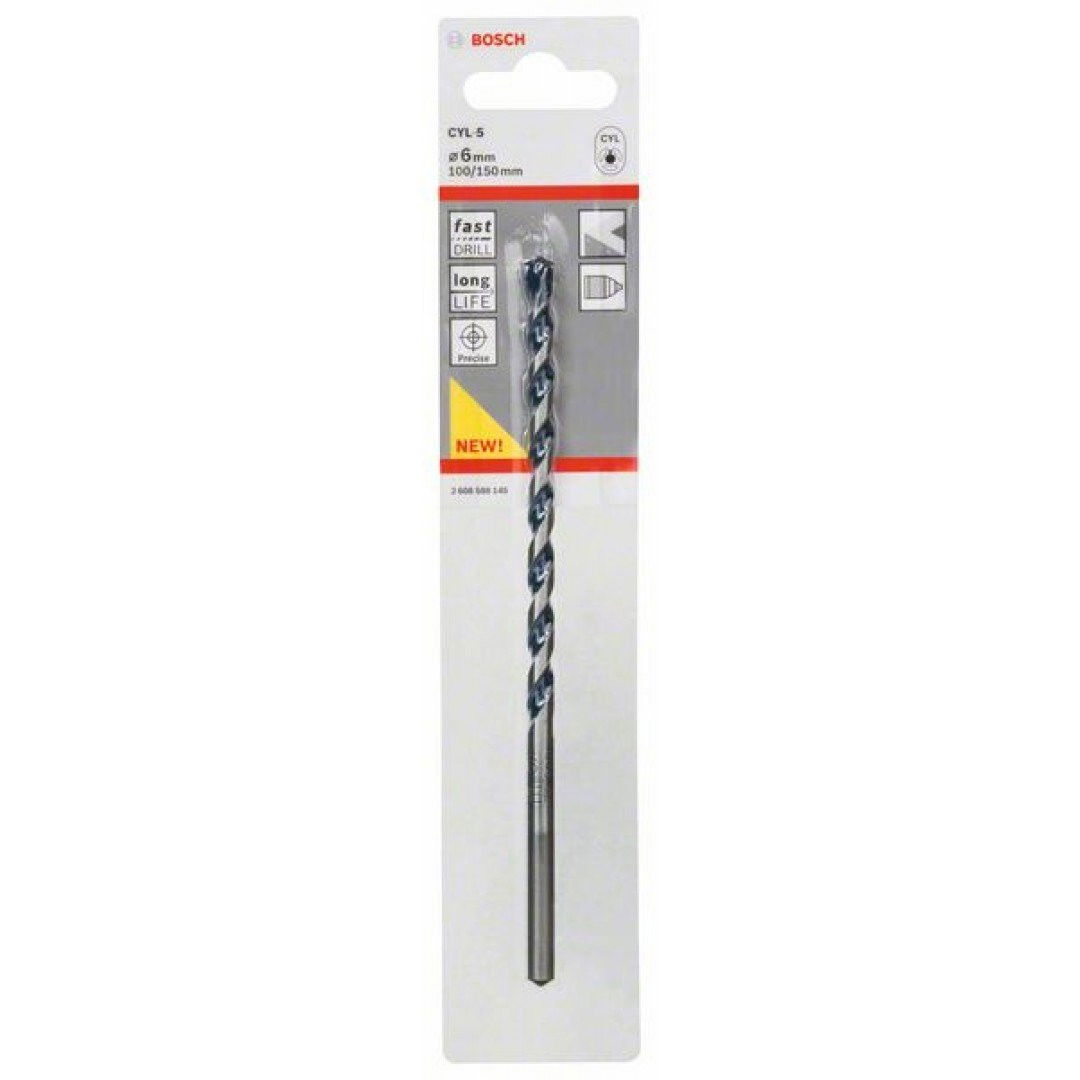 Bosch 2608588145 CYL-5 betonfúró hengeres szárral 6x100mm termék fő termékképe