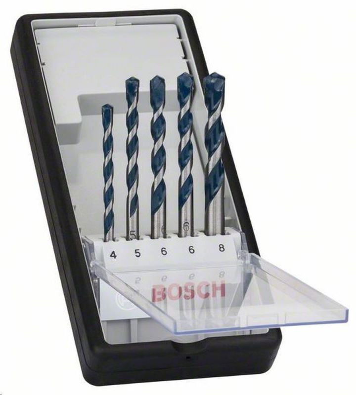 Bosch 2608588165 CYL-5 betonfúró készlet hengeres szárral 4/5/6/6/8mm termék fő termékképe