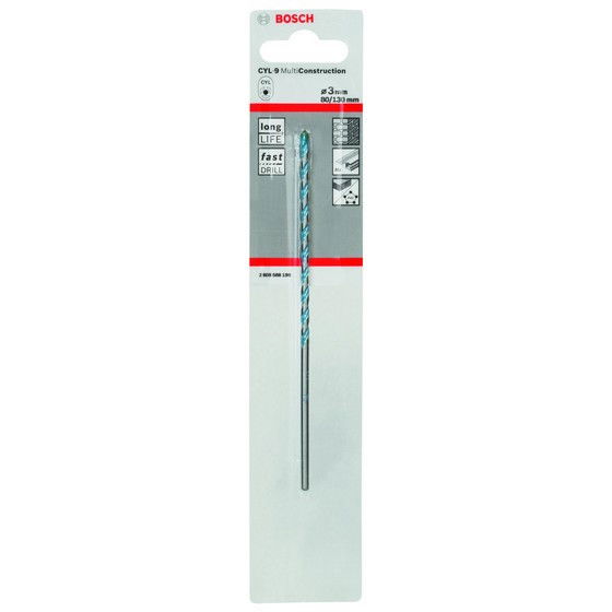 Bosch 2608588196 CYL-9 multiconstruction fúró 3x80mm termék fő termékképe