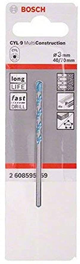 Bosch 2608595359 CYL-9 multiconstruction fúró 3x40mm termék fő termékképe