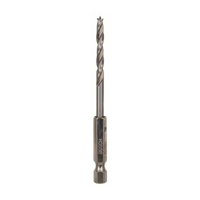 Bosch 2608595520 HSS fa spirálfúró 1/4"-os befogással 4mm termék fő termékképe
