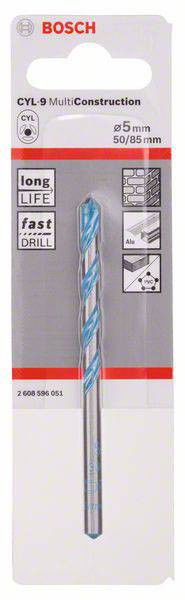 Bosch 2608596051 CYL-9 multiconstruction fúró 5x50mm termék fő termékképe