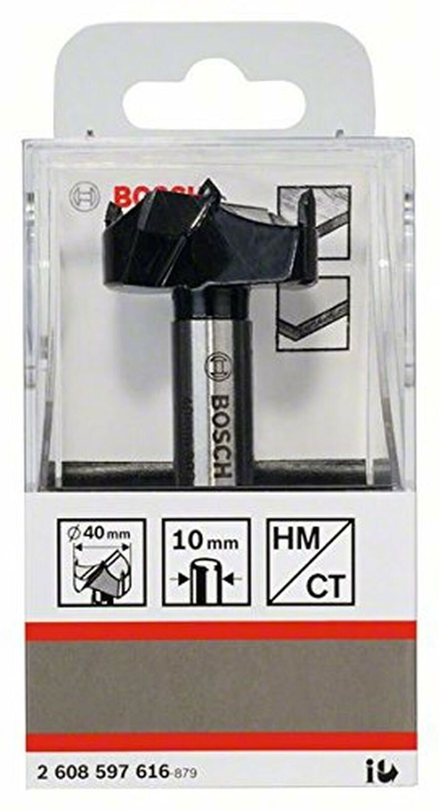 Bosch 2608597616 keményfém pánthelymaró 40mm termék fő termékképe