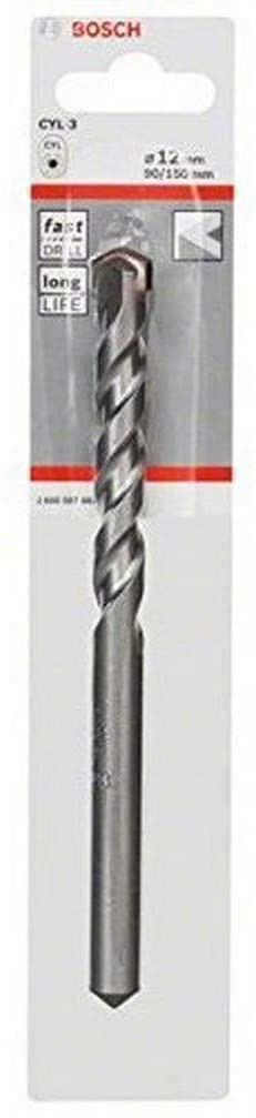 Bosch 2608597667 CYL-3 betonfúró hengeres szárral 12x90mm termék fő termékképe