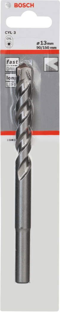 Bosch 2608597668 CYL-3 betonfúró hengeres szárral 13x90mm termék fő termékképe