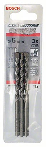 Bosch 2608597706 CYL-3 betonfúrókészlet 3db hengeres szárral 6x60mm termék fő termékképe