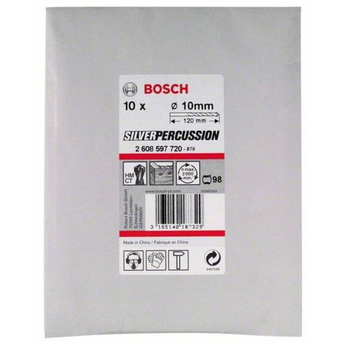 Bosch 2608597720 CYL-3 betonfúró hengeres szárral 10x80mm 10db-os kiszerelés termék fő termékképe