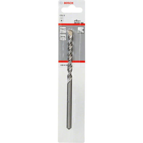 Bosch 2608597898 CYL-3 betonfúró hengeres szárral 8x90mm termék fő termékképe