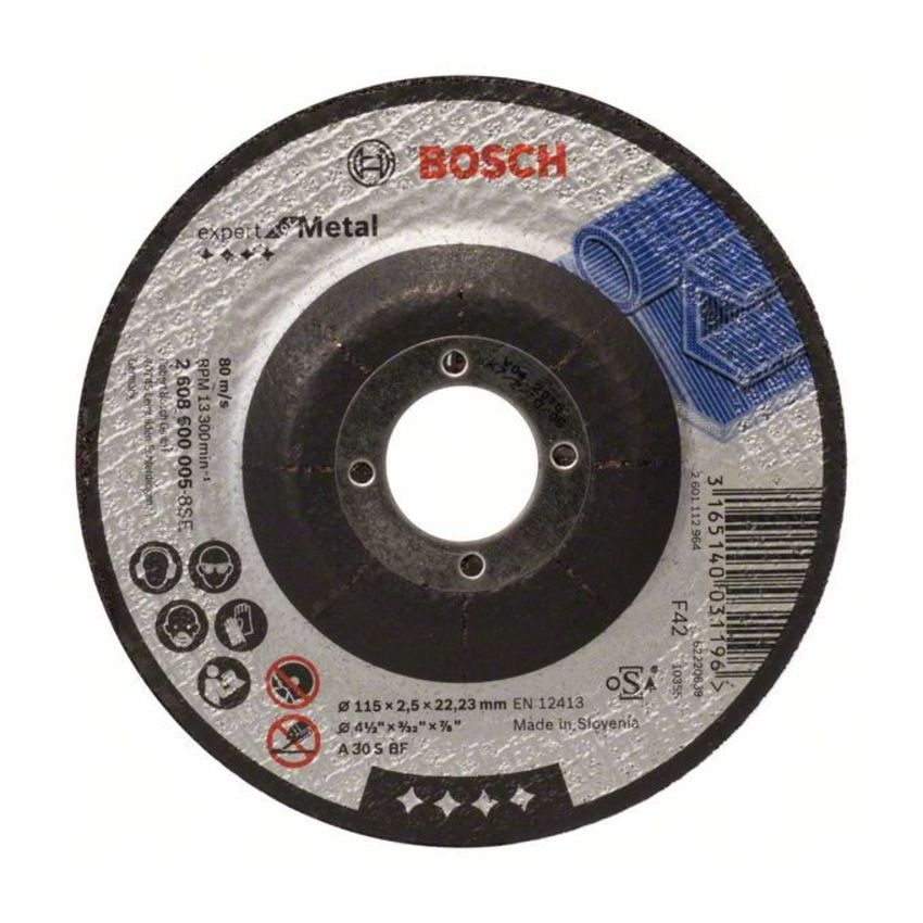 Bosch 2608600005 Expert for Metal vágótárcsa 115mm termék fő termékképe