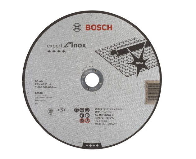 Bosch 2608600096 Expert for Inox vágótárcsa 230mm termék fő termékképe
