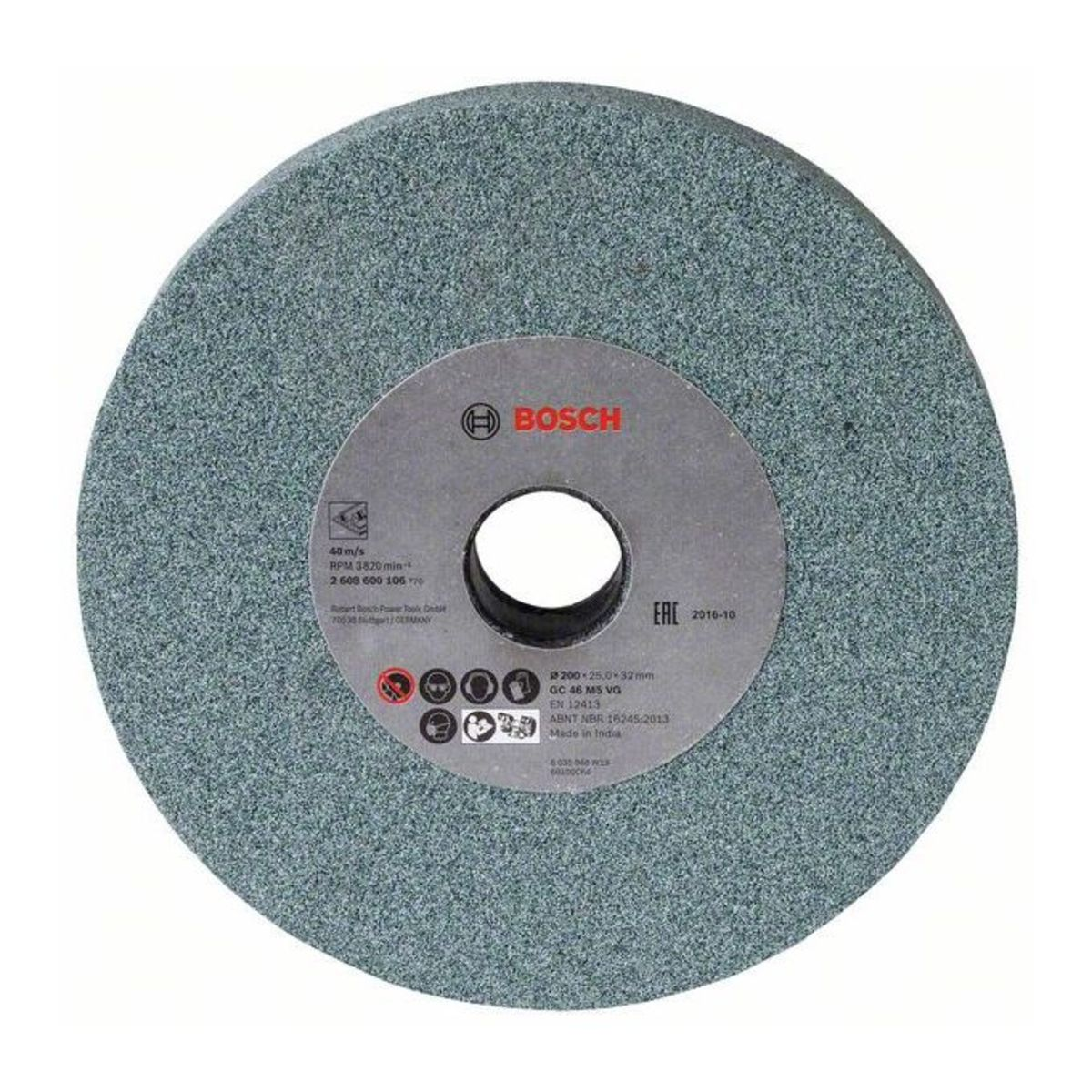 Bosch 2608600106 Köszörűtárcsák kéttárcsás asztali köszörűgépekhez 200mm termék fő termékképe