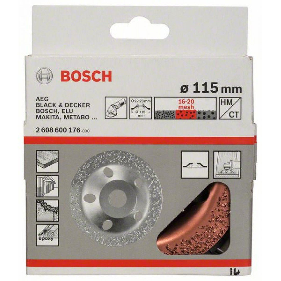 Bosch 2608600176 Fazékkorong 115mm lapos közepes termék fő termékképe