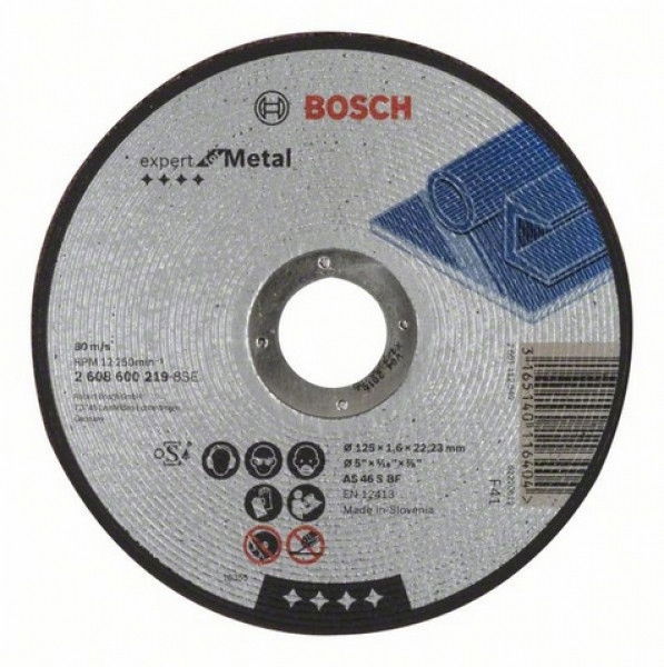 Bosch 2608600219 Expert for Metal vágótárcsa 125mm termék fő termékképe