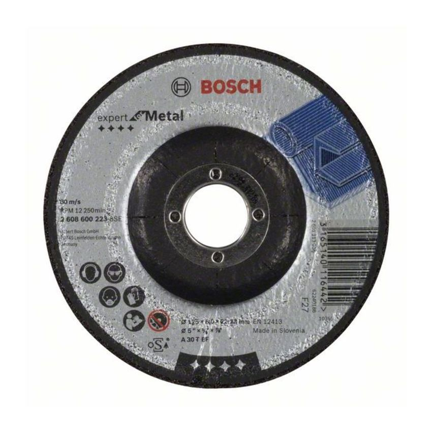 Bosch 2608600223 Expert for Metal csiszolótárcsák 125mm termék fő termékképe