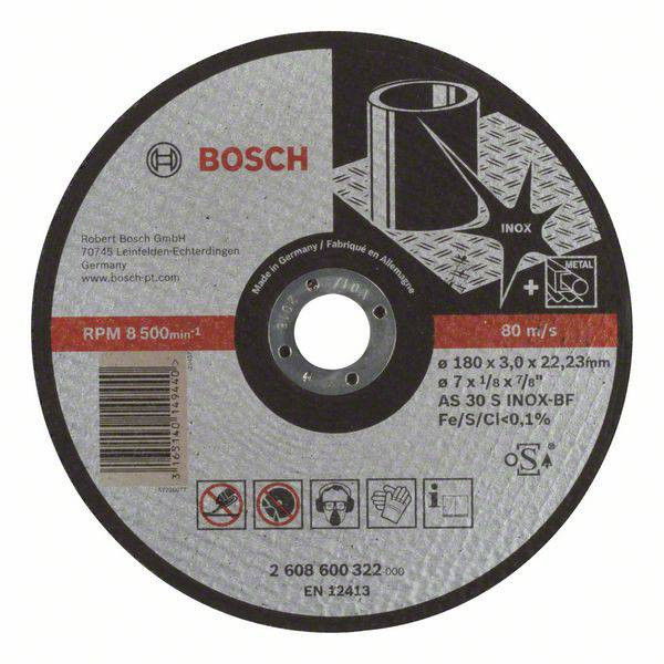 Bosch 2608600322 Expert for Inox vágótárcsa 180mm termék fő termékképe