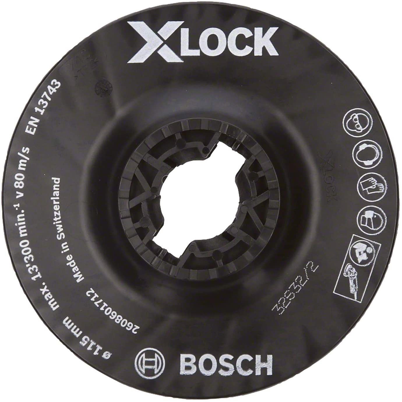 Bosch 2608601712 X-LOCK lágy alátéttányér 115mm közepes termék fő termékképe