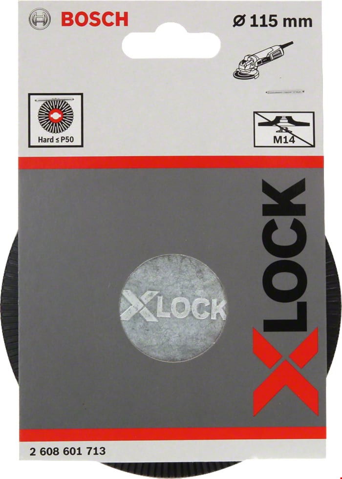 Bosch 2608601713 X-LOCK kemény alátéttányér 115mm kemény termék fő termékképe