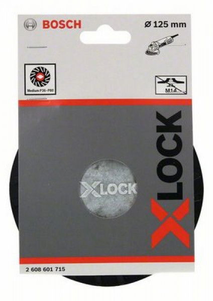 Bosch 2608601715 X-LOCK lágy alátéttányér 125mm közepes termék fő termékképe
