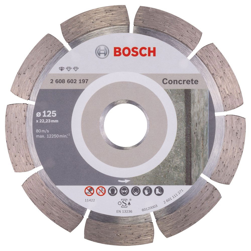 Bosch 2608602197 Standard for Concrete gyémánt darabolótárcsa 125mm termék fő termékképe