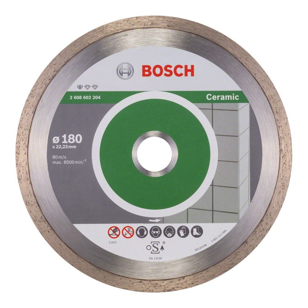 Bosch 2608602204 Standard for Ceramic gyémánt darabolótárcsa 180mm termék fő termékképe