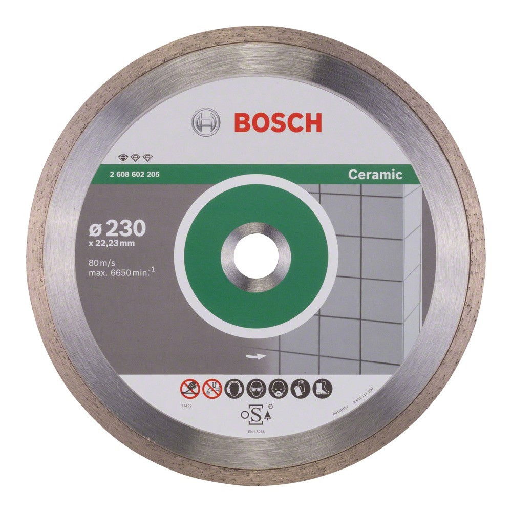 Bosch 2608602205 Standard for Ceramic gyémánt darabolótárcsa 230mm termék fő termékképe
