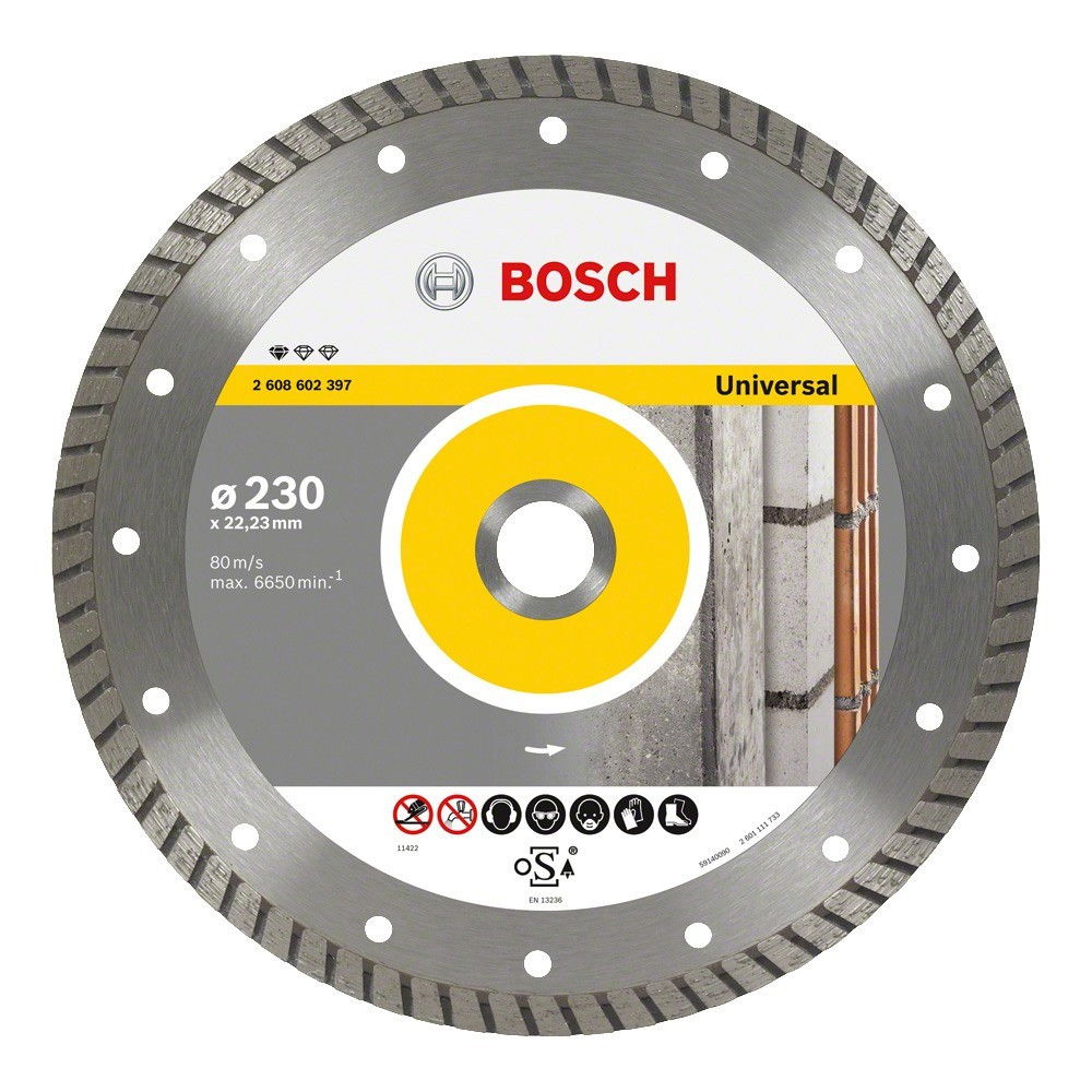 Bosch 2608602397 Standard for Universal Turbo gyémánt darabolótárcsa 230mm termék fő termékképe