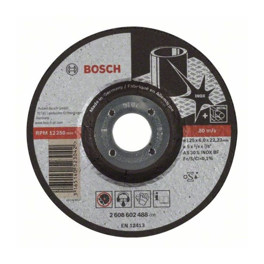 Bosch 2608602488 Expert for Inox csiszolótárcsa 125mm termék fő termékképe