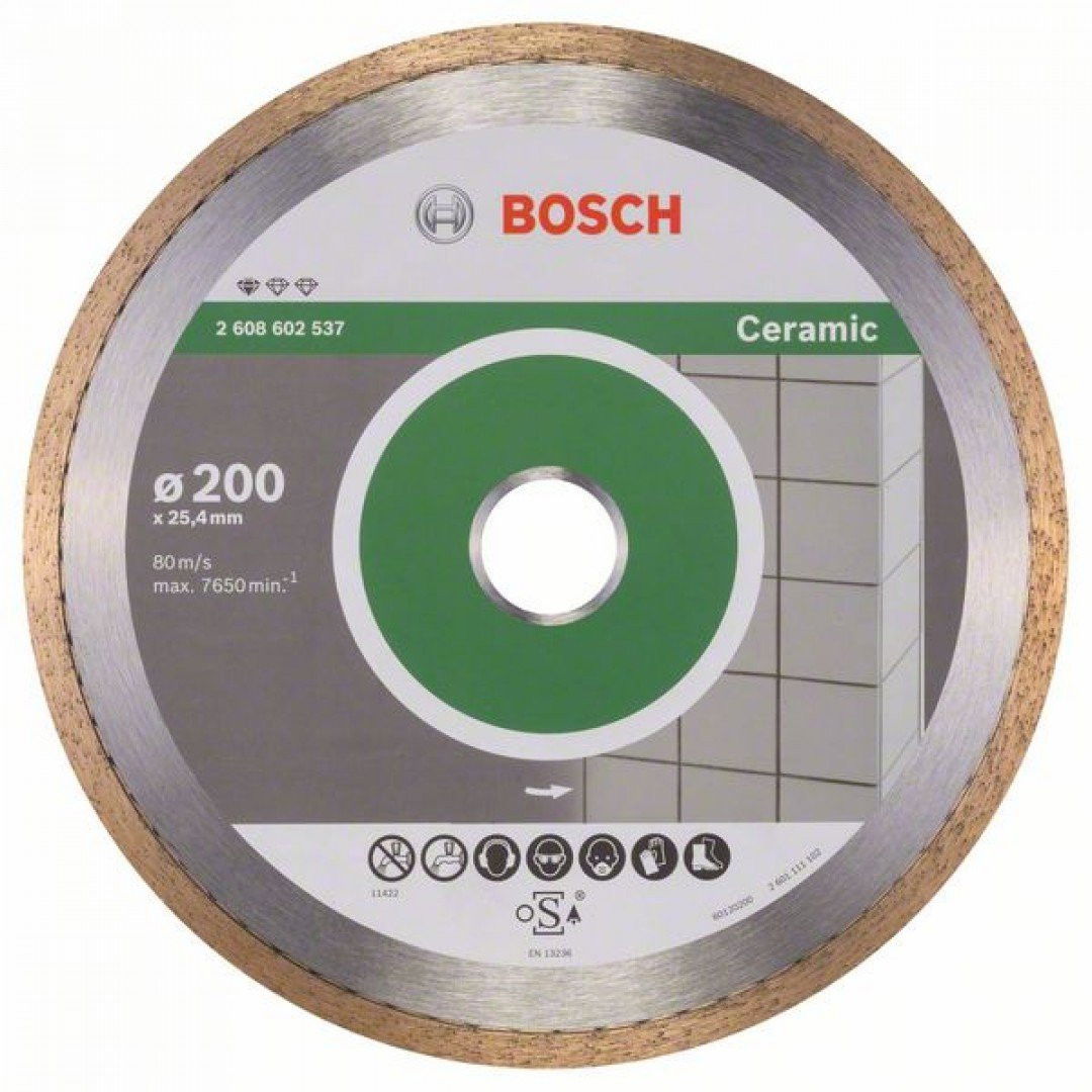 Bosch 2608602537 Standard for Ceramic gyémánt darabolótárcsa 200mm termék fő termékképe