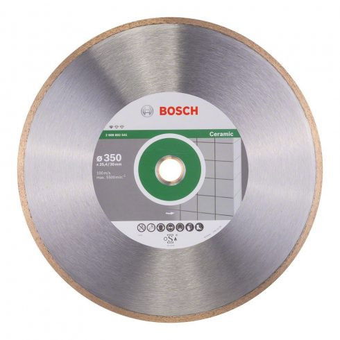 Bosch 2608602541 Standard for Ceramic gyémánt darabolótárcsa 350mm termék fő termékképe