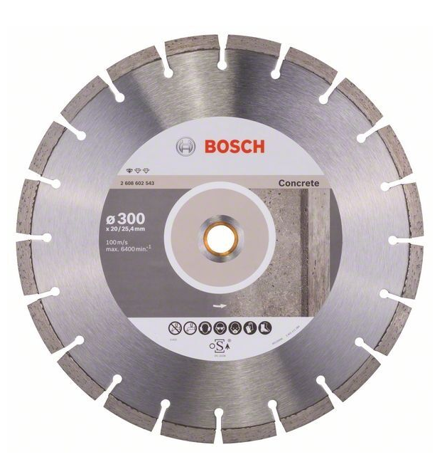 Bosch 2608602543 Standard for Concrete gyémánt darabolótárcsa 300mm termék fő termékképe
