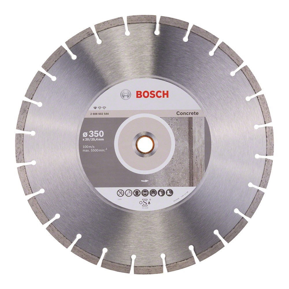 Bosch 2608602544 Standard for Concrete gyémánt darabolótárcsa 350mm termék fő termékképe
