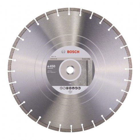 Bosch 2608602546 Standard for Concrete gyémánt darabolótárcsa 450mm termék fő termékképe