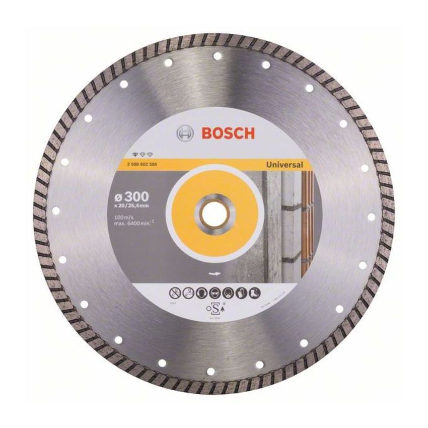 Bosch 2608602586 Standard for Universal Turbo gyémánt darabolótárcsa 300mm termék fő termékképe