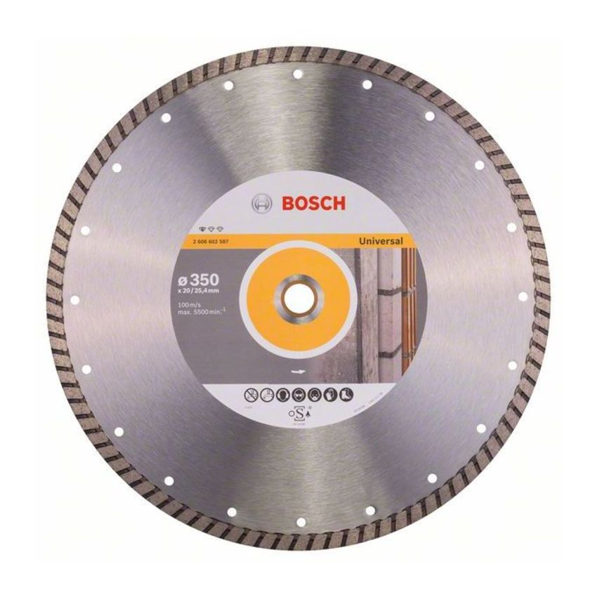 Bosch 2608602587 Standard for Universal Turbo gyémánt darabolótárcsa 350mm termék fő termékképe